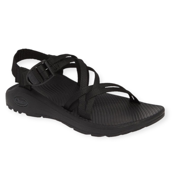 Chaco Shoes - Chaco Black Z/Cloud X Double Strap Hiking/Rafting Sandals Size: 7